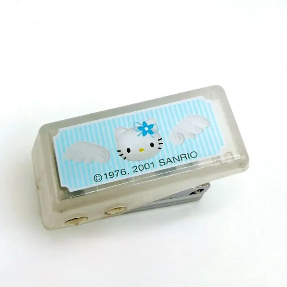 Rare Vintage 2001 Sanrio Hello Kitty Blue Angel Mini Hole Puncher